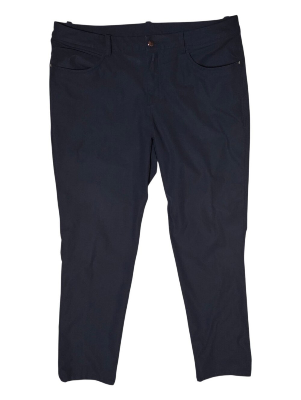 Lululemon Commission Performance Casual Golf Pants Navy Blue Size 36 - Picture 2 of 6